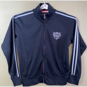 FOX Racing Men's Black/Gray/Red Full Zip-Up Track Style Jacket Size XL